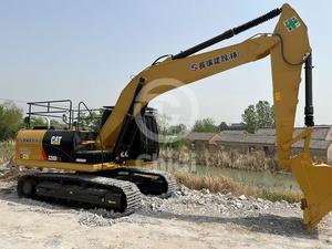 Pelle hydraulique Caterpillar 320D2L d'occasion 20 tonnes avec pompe hydraulique et moteur à engrenages-Matériel de construction d'occasion - Product Image 4