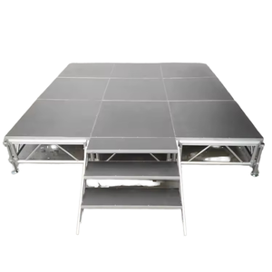 Plateforme de scène portable intérieure/extérieure personnalisable pour événements de concert et présentoirs en treillis - Product Image 1