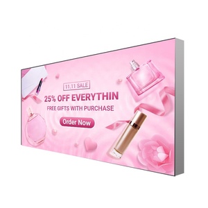 <span class=keywords><strong>Boîte</strong></span> à lumière LED encastrée suspendue décorative personnalisée en tissu doux blanc sans cadre en aluminium rectangulaire, directement de l'usine - Product Image 6