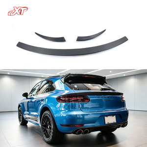 Alerón Central de Fibra de Carbono para <span class=keywords><strong>Porsche</strong></span> <span class=keywords><strong>Macan</strong></span> S <span class=keywords><strong>GTS</strong></span>, Kit de Carrocería, Alerón Trasero, 2014-17 - Product Image 1