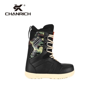 CHANRICH Bottes de snowboard traditionnelles à lacets, chaussures de <span class=keywords><strong>ski</strong></span> antidérapantes, chaudes, absorbant les chocs, résistantes à l'usure, unisexes, imperméables - Product Image 3