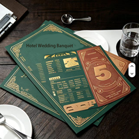 Bandeja de Pizza Personalizada Impresa con Materiales Reciclados Desechables para Restaurante, Hotel, Boda, Fiesta de Navidad, Menú