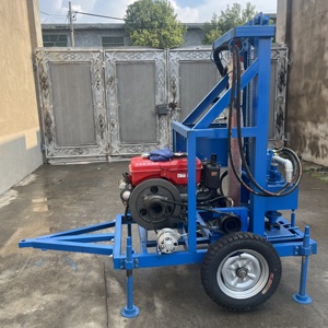 Best Verkopende 130M Diepte Mini Wiel Boorinstallatie Voor Home Core 220V Met Versnellingsbak Pomp Motor Voor Mini Waterput Boren - Product Image 2