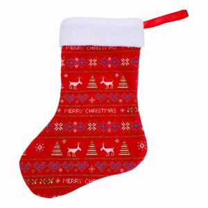 Calcetines Navideños Nuevos de Poliéster y Algodón para Regalo, para Productos de Embalaje e Impresión - Product Image 4