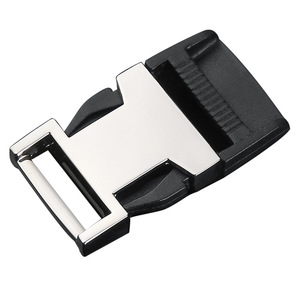 Hebilla de cierre automático de 18 mm de aleación plateada para correas de bolsos, mochilas, carriolas, artículos de seguridad para mascotas y mochilas escolares - Product Image 4