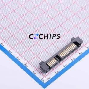 SATA-011-M22S1BY-A Hard Drive Connector (SAS/SATA/M.2) SMD Connector - Product Image 1