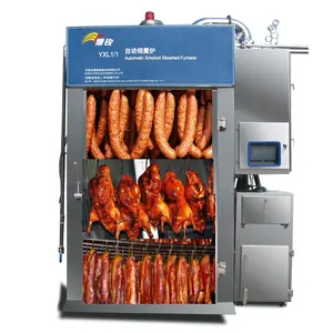 Machine à fumée, saucisse de poisson, poulet, canard, viande, Machine à fumer