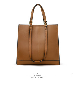Bolso Grande de Cuero Genuino para Mujer, Bolso de Mano de Moda, Bolso Tote de Gran Capacidad, Bolso Bandolera de un Solo Hombro - Product Image 6