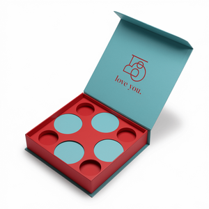 Custom Logo Candle Rigid Magnetic Gift Box Packaging Boxes Recyclable Rigid Paperboard Box With <b>Foam</b> Insert - Product Image 1