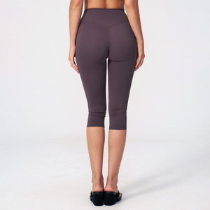 CIYING <span class=keywords><strong>Leggings</strong></span> Capri da Donna a Vita Alta, Spazzolati, per Yoga e Fitness, con Controllo Pancia, all'Ingrosso - Product Image 6