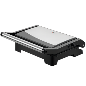 Plaque antiadhésive Panini Press <span class=keywords><strong>Grill</strong></span> et <span class=keywords><strong>Gourmet</strong></span> Sandwich Maker avec ouverture à 180 degrés pour s'adapter à tout type ou taille d'aliments - Product Image 1