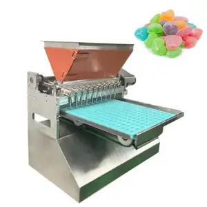 Machine à fabriquer des petits bonbons Machine à bonbons en gélatine à approvisionnement direct d'usine avec prix du fabricant