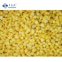 Sinocharm HACCP High Brix IQF Gele Mango Kubus Groothandelsprijs 10kg Snelgevroren Gesneden Blok Diepvries mango met vloeibare stikstof