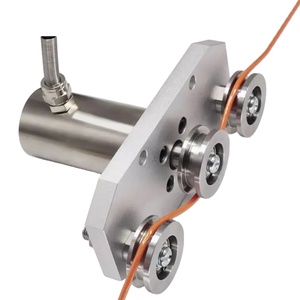 Células de carga del sensor de tensión de tres poleas Capacidad de 2-100KG para hilo Alambre metálico Cuerda de acero Aleación de acero - Product Image 4