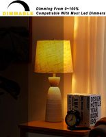 Lampes LED de plafond sans scintillement 120V 220V, type maïs, 600Lm, culot G9, 2700K 3000K 4000K 6000K, 360° dimmable, 6W, pour lustre et plafond