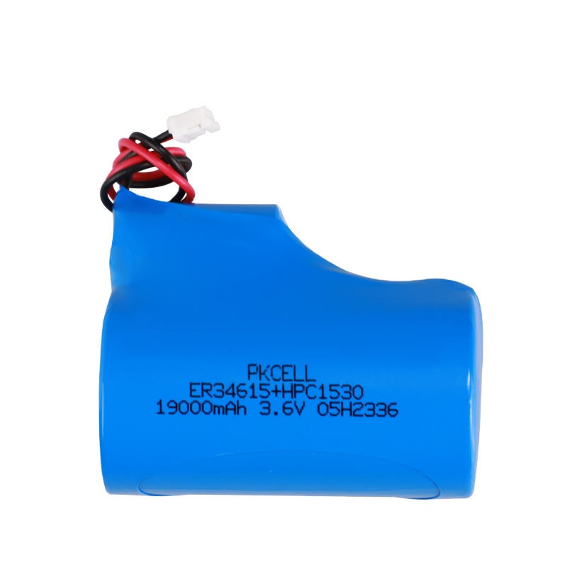 Высокая емкость PKCELL ER34615 + HPC1530 батарея 3,6 В 38Ah LiSOCL2 батареи для GPS-трекера