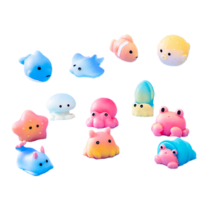 2407 Depeng Microlandschap Kleine Zeedieren Dolfijn Octopus Kwallen Krab Inktvis Schildpad Walvis <span class=keywords><strong>Aquarium</strong></span> Landschapsarchitectuur - Product Image 2