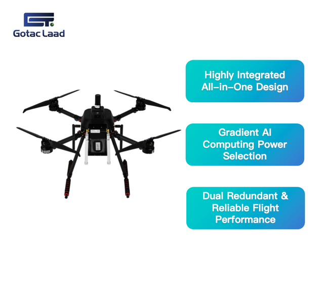 Multi-platform Collaborative Flight Control Module Remote Control Long Range Data Transmission 30Mbps 8GB Water Resistant