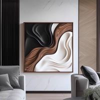 Décoration d'intérieur 3D, design abstrait moderne, art mural écologique, impression numérique, papier aquarelle, peinture en porcelaine cristalline