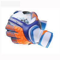 Gants de gardien de but pour enfants adultes Gants de football d'entraînement en latex épaissi