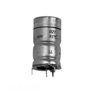 Condensateur canal fabricant CAP ALUM 10000UF 20% 10V SNAP TH à travers trou 10000 uF MAL213844103E3 - Product Image 1