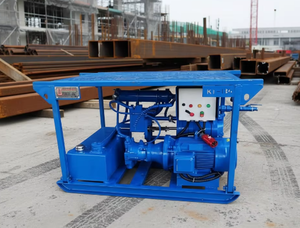 Pompe à injection hydraulique réglable de 2 à 100 bars pour le mélange et l'injection de béton sur chantier - Product Image 1
