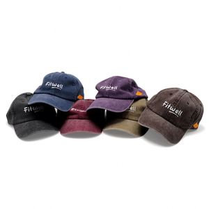 Gorras de Béisbol de Perfil Bajo y Alta Calidad, Logotipo Bordado Lavado, Gorra Personalizada Estilo Dad Hat - Product Image 2