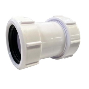 40 MM Straight Kitchen Pipe Coupling for Straight Pipe Connector 40mm PVC Pipe Adapter Waste Compression Straight Connector - Product Image 6