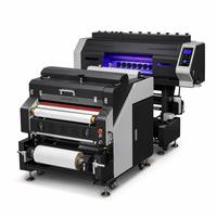 Imprimante UV DTF industrielle et laminateur tout-en-un pour la production professionnelle d'étiquettes 3D en cristal
