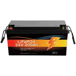 Avepower Portable Energy Storage Battery Packs Solar Battery Array 24V 200Ah Lithium Ion Batteries