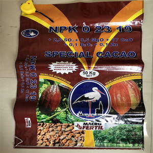 Emballage d'engrais agricole sacs tissés pp pour Npk urée engrais organique emballage du sol 25kg 50 <span class=keywords><strong>kg</strong></span> - Product Image 2