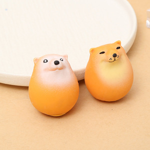 Juguete Antiestrés Creativo con Forma de Huevo de Shiba Inu, Juguete para Apretar con Rebote Lento, Decoración de Oficina, Juguete para Aliviar el Estrés para Dueños de Perros - Product Image 1
