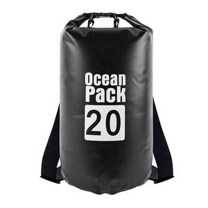 Vente en gros quantité minimale de commande bas Sac à dos étanche avec impression de logo personnalisé léger pour le canotage, le camping et le sport Sac étanche - Product Image 1