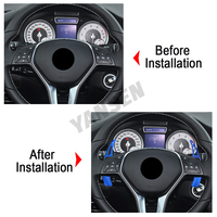 Extension de palettes de changement de vitesse en alliage d'aluminium DSG pour Mercedes Benz Classe A B E GLA CLA GLK SLK CLS SL M W176 W246 Pièces