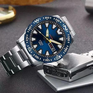 Non. Montre automatique mécanique pour homme Water Ghost Business Fashion Dual Calendar Sports SRPD63K1 - Product Image 1