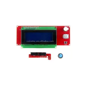 شاشة الكريستال السائل 3D طابعة Reprap تحكم Reprap Ramps 1.4 2004LCD التحكم مع محول مندل