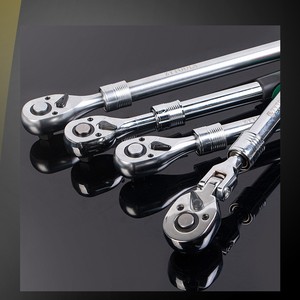 Telescopic Ratchet Wrench Adjustable Metric Chrome Vanadium Steel Anti-Slip Handle For Auto Repair Home Use - Product Image 2