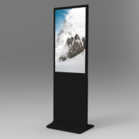 Outil éducatif Affichage tactile au sol permanent Totem Signalisation numérique Transformer les environnements d'apprentissage Contenu dynamique