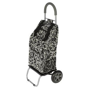 Kleine Winkelwagen Opvouwbare Winkelwagen Supermarkt Boodschappen Voedselmand Draagbare Stoel - Product Image 4