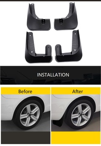 Protector de barro duradero de alta calidad, pieza de AUTO, defensor para <span class=keywords><strong>TESLA</strong></span> modelo 3 2019 - Product Image 4