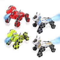 EPT RC Stunt Robot Dinosaur Machine Chien avec Spray Lumineux