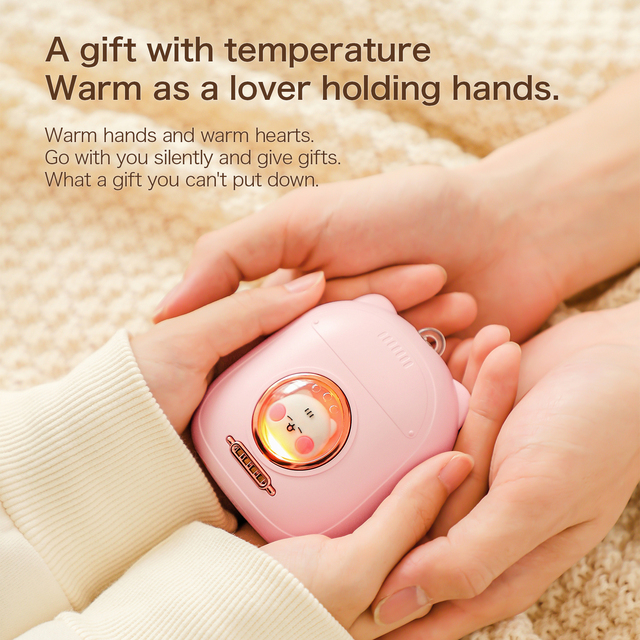 2 in 1 Hot Pet Cat Animal Electric Heat Hands Warmers Portable Usb Electric Rechargeable Mobile Power Bank Foot and Hand Warmer