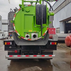 Camión de Succión de Aguas Residuales ISUZU GIGA 4X2 de 15000L, Camión Cisterna de Succión Fecal y de Limpieza de Fosas Sépticas con Aspiración por Vacío 4x2 en Venta - Product Image 5