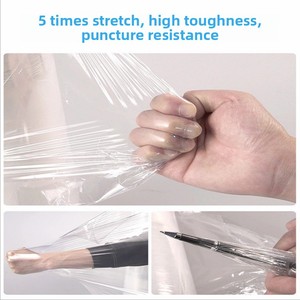 <span class=keywords><strong>Film</strong></span> étirable souple en PE pour emballage agricole, auto-adhésif, haute résistance à la traction, transparent, <span class=keywords><strong>film</strong></span> alimentaire de qualité industrielle pour emballage périmétrique - Product Image 4