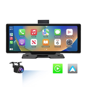 Commercio all'ingrosso autoradio portatile 10.26 "Carplay Screen Android Auto controllo vocale BT Wireless CarPlay 4K DVR Dash <span class=keywords><strong>Cam</strong></span> - Product Image 2