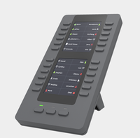 Module d'extension de téléphone IP Flyingvoice P2EXP avec double écran LCD couleur de 2,8 pouces et 24 touches programmables pour P20-P23 FIP15G Plus
