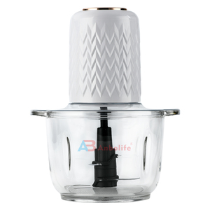 Anbo Electric Express Chop <span class=keywords><strong>Picadora</strong></span> <span class=keywords><strong>de</strong></span> <span class=keywords><strong>carne</strong></span> 1.2L Mini <span class=keywords><strong>Picadora</strong></span> <span class=keywords><strong>de</strong></span> alimentos Tazón <span class=keywords><strong>de</strong></span> vidrio Procesador <span class=keywords><strong>de</strong></span> alimentos 300W 400W 500W Mezclador <span class=keywords><strong>de</strong></span> alimentos - Product Image 5