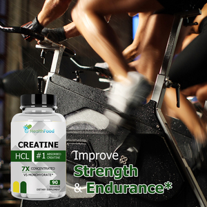 Cápsulas de Creatina HealthFood con HCI, Suplemento Dietético Concentrado para el Crecimiento Muscular, Aumenta el Crecimiento Muscular - Product Image 6