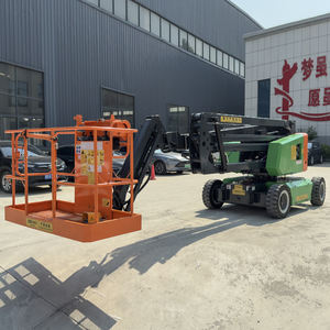 자체 추진 전기 유압 붐 리프트 관절 텔레스코픽 타입 공중 작업 플랫폼 - Product Image 4