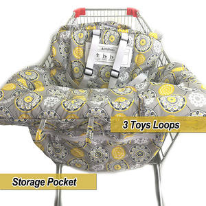 Cubierta de carrito de compras <span class=keywords><strong>universal</strong></span> 2 en 1 para fundas cómodas para sillas altas de bebé - Product Image 4